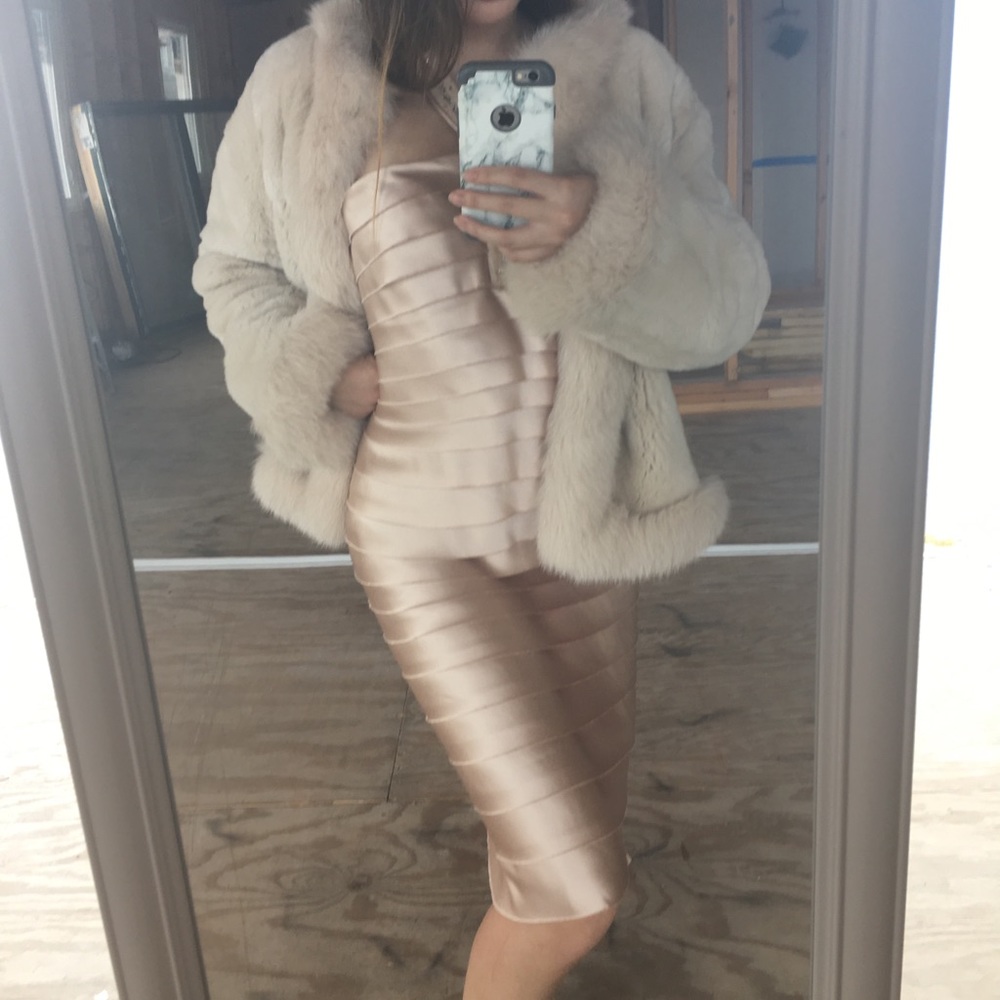 Champagne Cocktail Dress